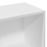 Bookcase White 57x28.5x107.5 cm Engineered Wood 848003