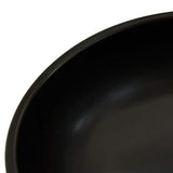 Countertop Basin Black and Blue Round 41x14 cm Ceramic 155063