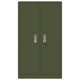 Storage Cabinet Olive Green 60 x 40 x 105 cm Steel 891734