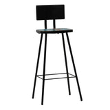 Bar Chairs 2 pcs Solid Reclaimed Wood 245392