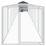 Dog House with Roof Anthracite 117x1017x123 cm Galvanised Steel 3189062