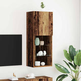 TV Cabinet Set Old Wood 40.5 x 30 x 102 cm Engineered Wood 863087