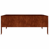Garden Raised Bed 100x100x41 cm Corten Steel 824516