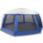 ZNTS Pool Tent with Removable Fly & Mesh Walls Azure Blue 690x690 cm 4100640