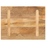 Table Top 80x70x3.8 cm Rectangular Solid Wood Mango 371540