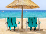 Folding Beach Chair Set of 2 for Adults, 4 Position Portable Backpack Foldable 92694643