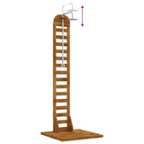 Outdoor Shower 225 cm Solid Acacia Wood and Stainless Steel 903108