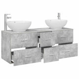 Bathroom Furniture Set 3 pcs Concrete Grey 49.5 x 44.5 x 65 cm 3405910