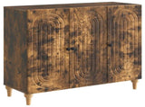 Sideboard Smoked Oak 89 x 34.5 x 80 cm Engineered Wood 894190