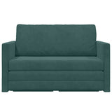 Sofa Bed Dark Green 124 x 204 x 61 cm Velvet 4106704
