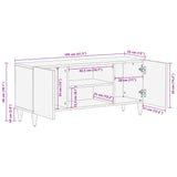 Storage Cabinets with Storage Multicolour 105 x 33.5 x 46 cm 4018700