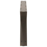 Coffee Table Legs 2 pcs Natural Steel 70x cm Steel 4012695