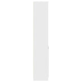 Highboard White 37.5x35x180 cm Engineered Wood 861670
