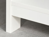 Console Table Side Desk w/ Shelves Drawers Open Top X Support Frame Living Room Hallway Home Office T3398P329949