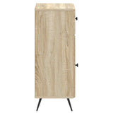 Bathroom Storage Cainet BREDA Sonoma Oak 30 x 31 x 80 cm 897487