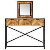 Dressing Table Brown 100 x 40 x 120 cm Solid Acacia Wood 374115