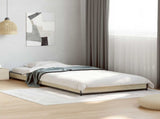 Bed Frame Sonoma Oak 80 x 200 cm Engineered Wood 8009143