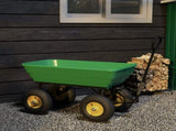 75 Litre Large Garden Cart, Tipping Wheelbarrows Heavy Duty Garden Dump Trolley 200kg Capacity for T3398P313584