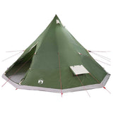 Tipi Tent with Roof Green 560 x 560 x 300 cm Taffeta 42000981