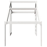 Kids' Bed Roof White 188x97x113 cm Solid Wood Pine 846880
