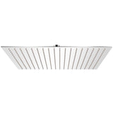 Rain Shower Head Stainless Steel 50x50 cm Square 142163