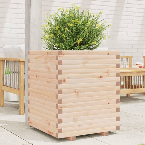 Garden Planter 60x60x72 cm Solid Wood Pine 3282614