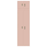 Storage Cabinet 2 pcs Pink 60 x 40 x 220 cm Steel Lockable 3438706