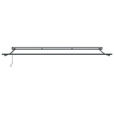 Awning Frame Manual Adjustable Anthracite 5 x 3 m Steel 42002530