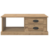 Coffee Table Artisan Oak 90 x 50 x 35 cm Engineered Wood 881362