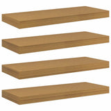 Wall Shelf 4 pcs Beige 60 x 23 x 4 cm Engineered Wood 42019991