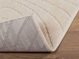 Indoor and Outdoor Rug PALMERAS Beige 240 x 240 cm Polyester 42022644