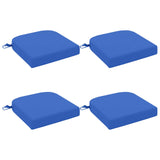 4-Piece Seat Cushions SOEST 4 pcs 100% Polyester Royal Blue 945256