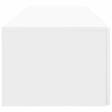 Wall-Mounted TV Cabinet High Gloss White 98 x 41 x 30 cm 898699