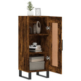 Sideboard Smoked Oak 34.5x34x90 cm Engineered Wood 830473