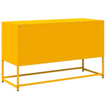 ZNTS TV Cabinet Mustard Yellow 100.5x39x60.5 cm Steel 853383