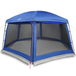 ZNTS Pool Tent with Removable Fly & Mesh Walls Azure Blue 618x532 cm 4100628