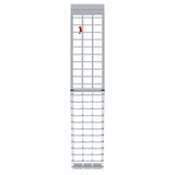 Motorcycle Ramp 680 kg Silver 680 kg Aluminium 42021090
