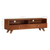 TV Cabinet Solid Reclaimed Wood 140x30x40 cm 246675