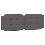Bed Frame without Mattress "Zadar" Grey 160x200 cm Faux Leather 3208194