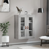 Wall Mounted Cabinet Grey Sonoma 69.5x34x90 cm 828458