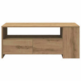 Coffee Table Artisan Oak 102 x 55 x 43.5 cm Engineered Wood 862732