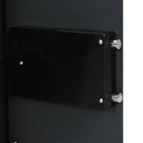 Digital Safe with Lock Dark grey 35 x 31 x 50 cm Steel 42011312