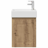 Bathroom Vanity Unit with Tap Artisan Oak 45.5 x 22.5 x 84 cm 889480
