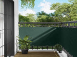 Balcony Screen Dark Green 100 x 1000 cm Oxford Fabric 42030760