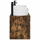 Bathroom Cabinet Set 3 pcs Smoked Oak 49 x 44.5 x 66 cm 3405772