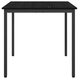 Dining Tables 80 x 80 x 75 cm Engineered Wood Black Oak Square 892626