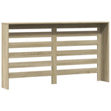 Radiator Cover Sonoma Oak 149 x 20 x 82 cm Engineered Wood 852701