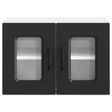 Dishwasher Panel Kalmar Black 60 x 31 x 40 cm Engineered Wood 884616