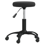 Office Swivel Chair Black Velvet 333171