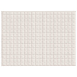 Weighted Blanket Light Cream 150x200 cm 7 kg Fabric 350756